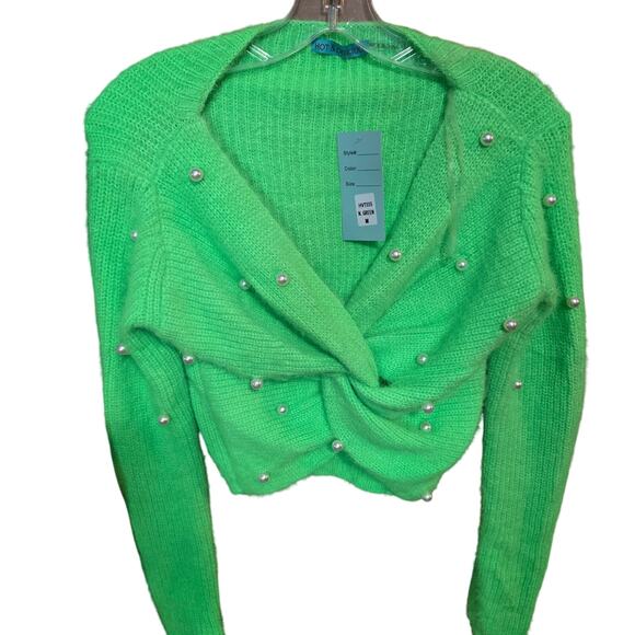 Women's Medium M 8 10 Sweaters Cardigans Pullovers Vests Wholesale Bulk Lot of 5 - Picture 6 of 9